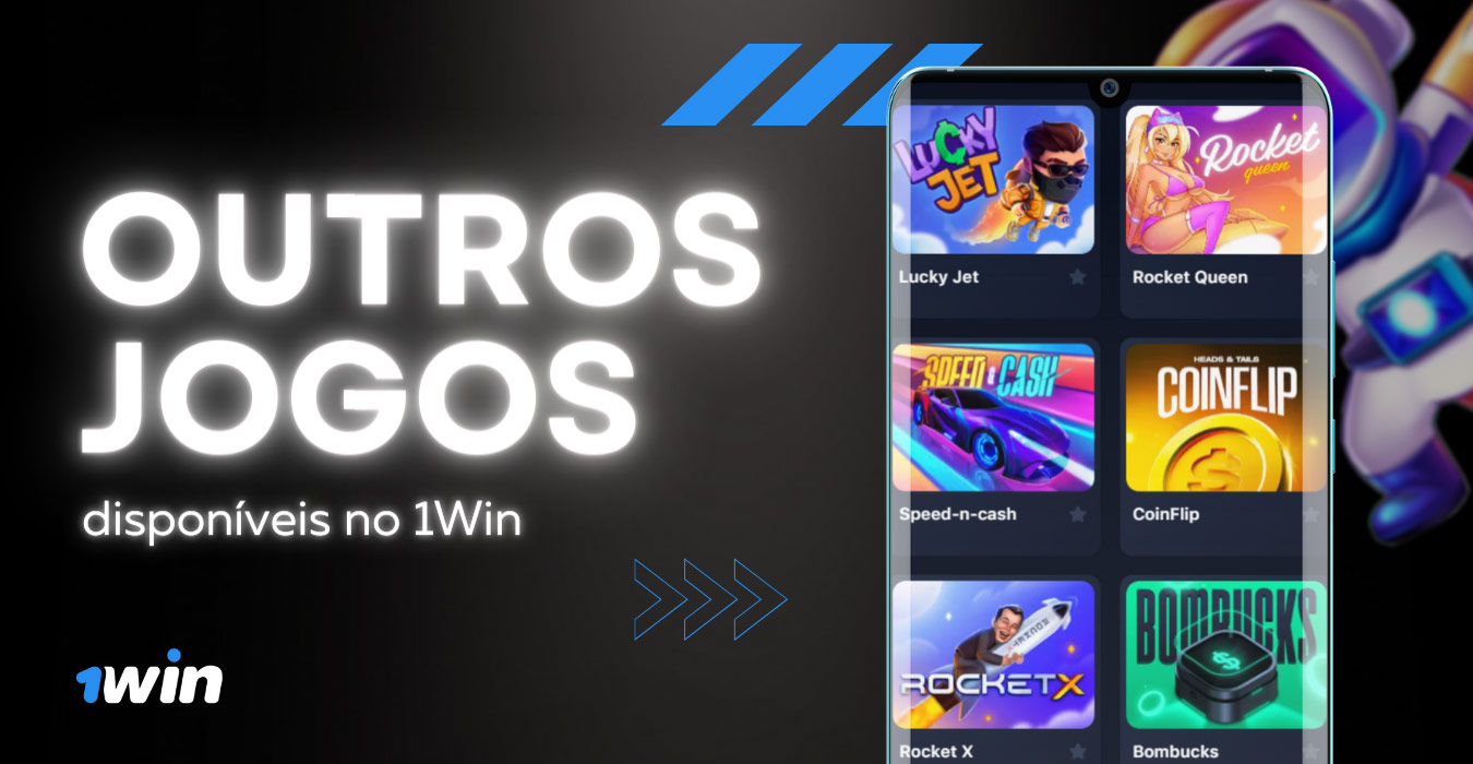 Explore outros jogos na plataforma 1Win