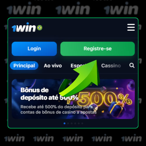 Registre sua conta