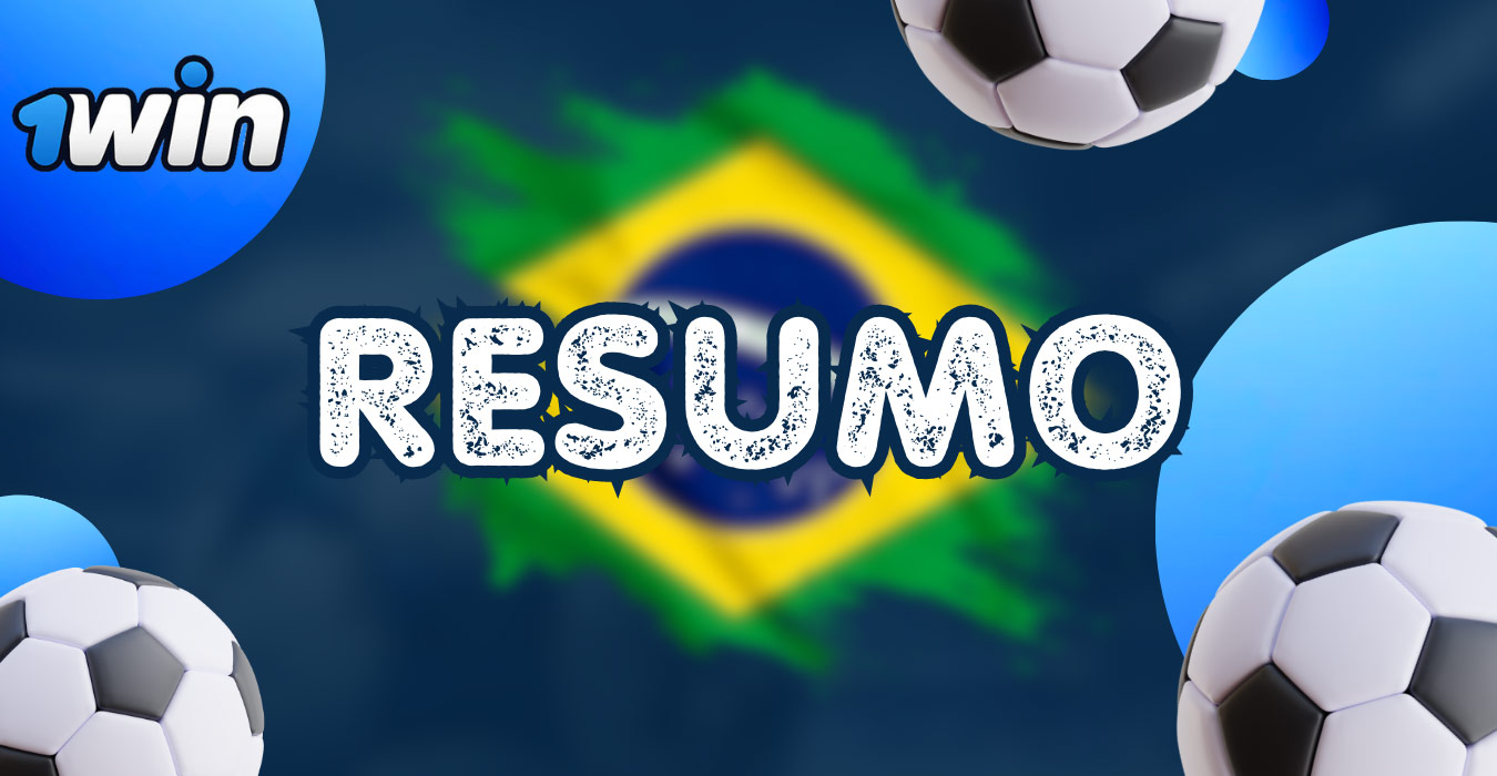 Resumo das apostas de futebol